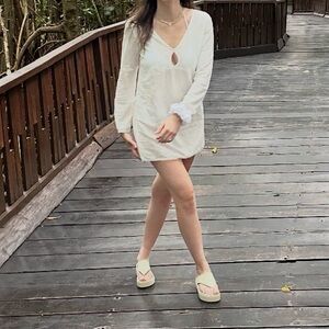 Blue Island Long Sleeve coverup